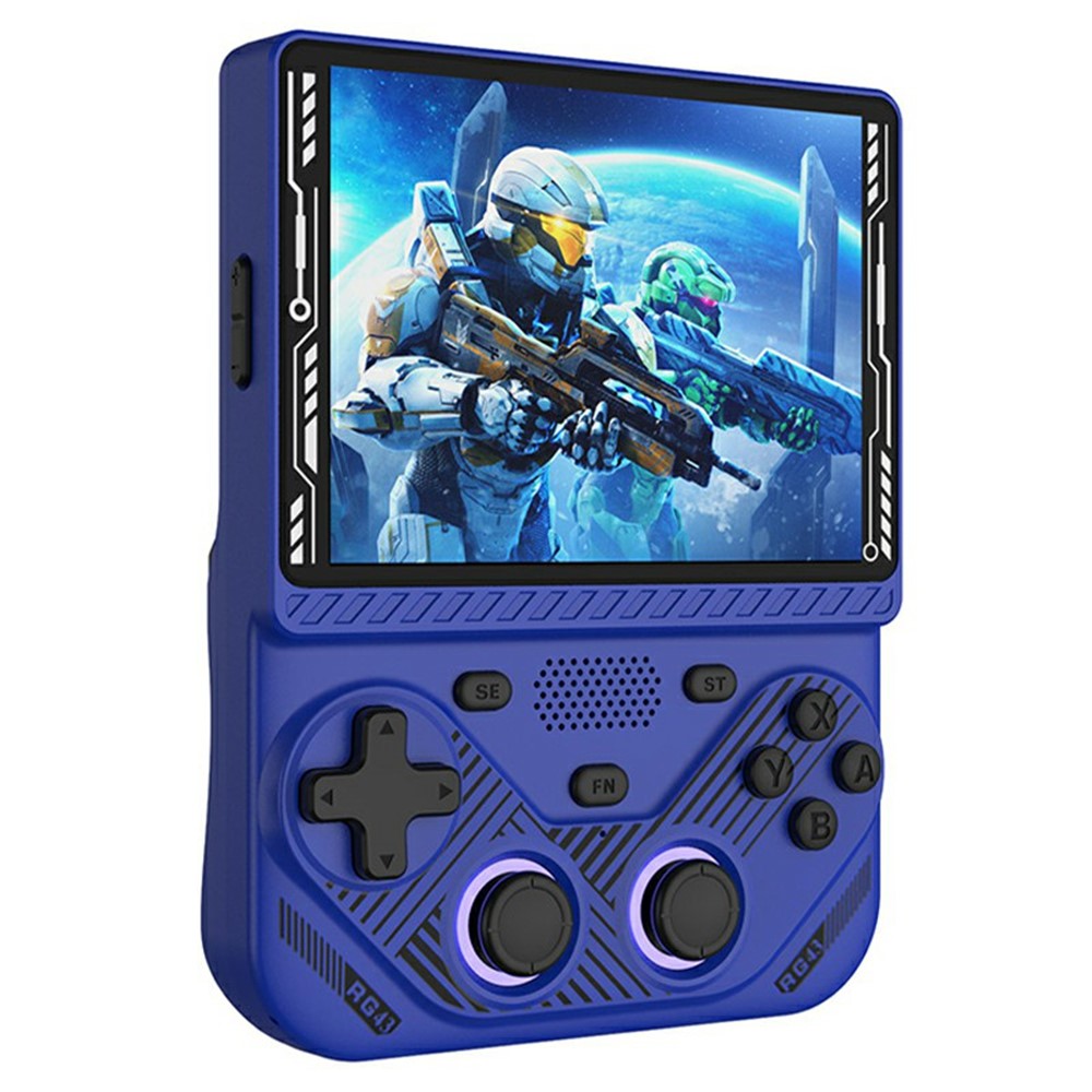 AISLPC RG43V PRO Handheld Game Console with 128GB TF Card RK3562 Quad Core 4.3 Inch IPS HD Screen 4000mAh Battery Dual Band WiFi