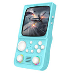 AISLPC R36T MAX retro-spillekonsol med 64GB TF-kort 4,0 tommer IPS buet skærm dobbelte 3D-joysticks RGB WiFi håndholdt gamepad