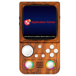 AISLPC R36T MAX retro-spillekonsol med 64GB TF-kort 4,0 tommer IPS buet skærm dobbelte 3D-joysticks RGB WiFi håndholdt gamepad