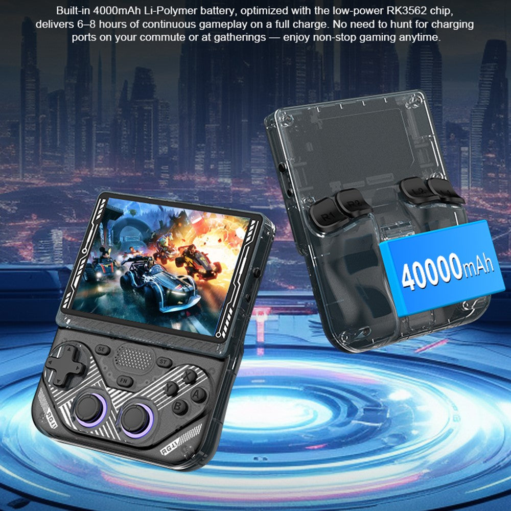AISLPC RG43V PRO Handheld Game Console without TF Card RK3562 Quad Core 4.3 Inch IPS HD Screen 4000mAh Battery Dual Band WiFi
