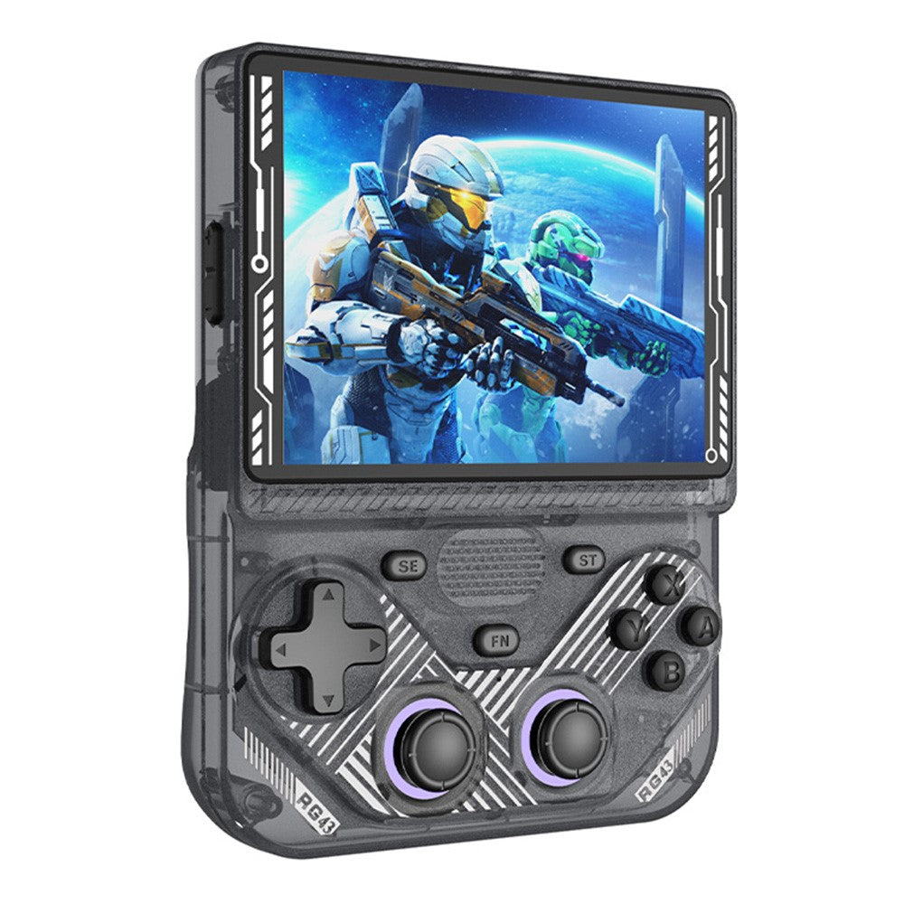 AISLPC RG43V PRO Handheld Game Console without TF Card RK3562 Quad Core 4.3 Inch IPS HD Screen 4000mAh Battery Dual Band WiFi