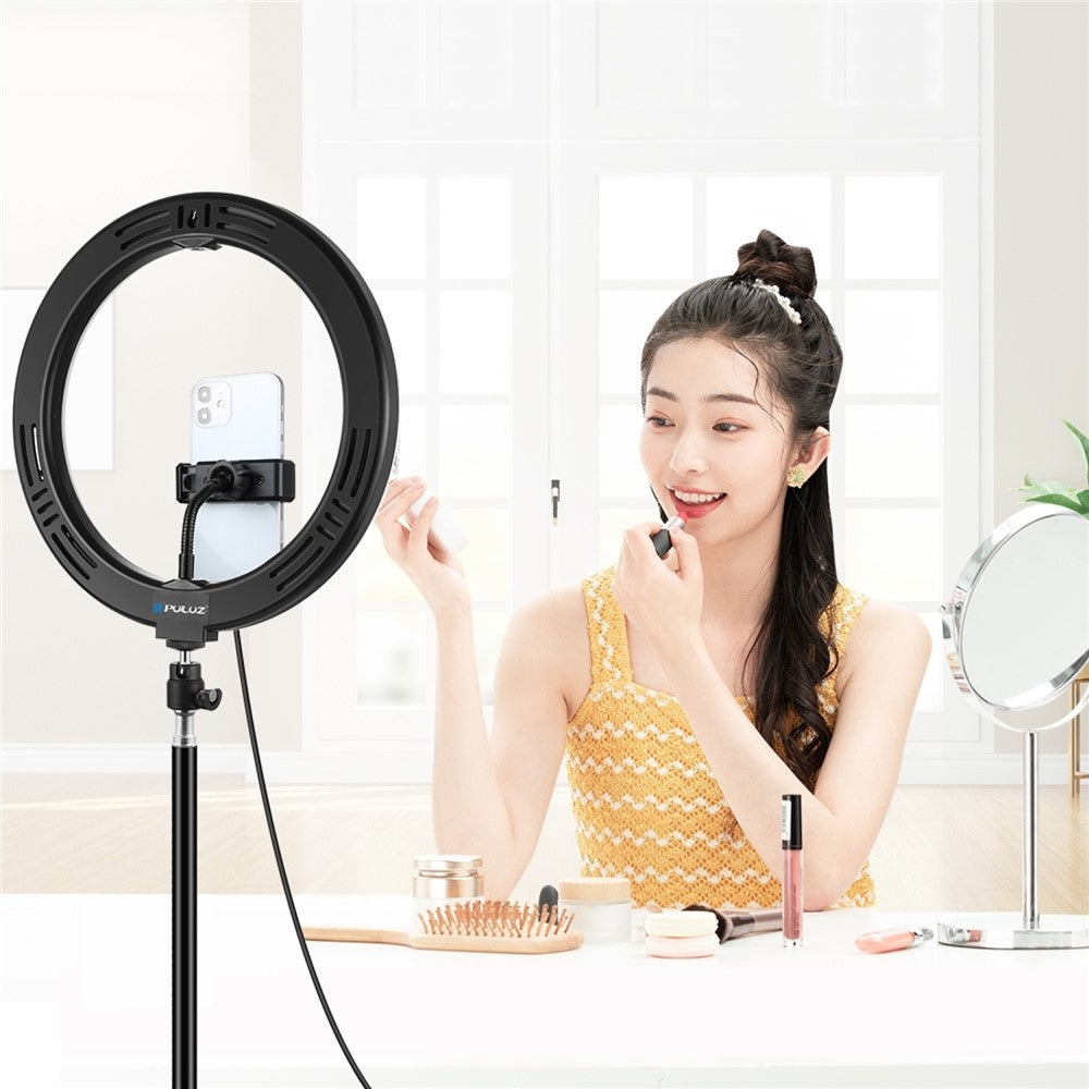 PULUZ PU501B Flexibel klämmhållare med klämbas för iPhone, Samsung, Huawei etc. Smartmobiler