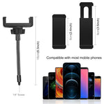 PULUZ PU501B Flexibel klämmhållare med klämbas för iPhone, Samsung, Huawei etc. Smartmobiler
