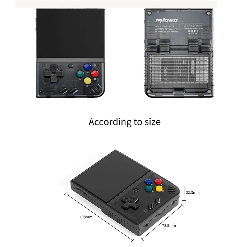MIYOO Mini Plus 3.5-inch IPS Screen Linux System Portable Retro Handheld Game Console