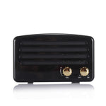 Retro Style Wireless Bluetooth-Compatible Speaker Mini Portable TF Card Slot Music Player