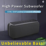 CYBORIS V7-Pro 60W Bluetooth-compatible Speaker Bass Sound Portable Waterproof Subwoofer