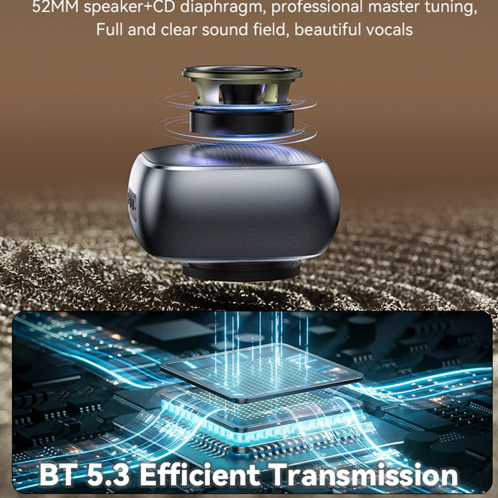 YESIDO YSW24 Portable Mini Speaker, Bluetooth-compatible 5.3 Speaker, CD Diaphragm, 1000mAh Battery