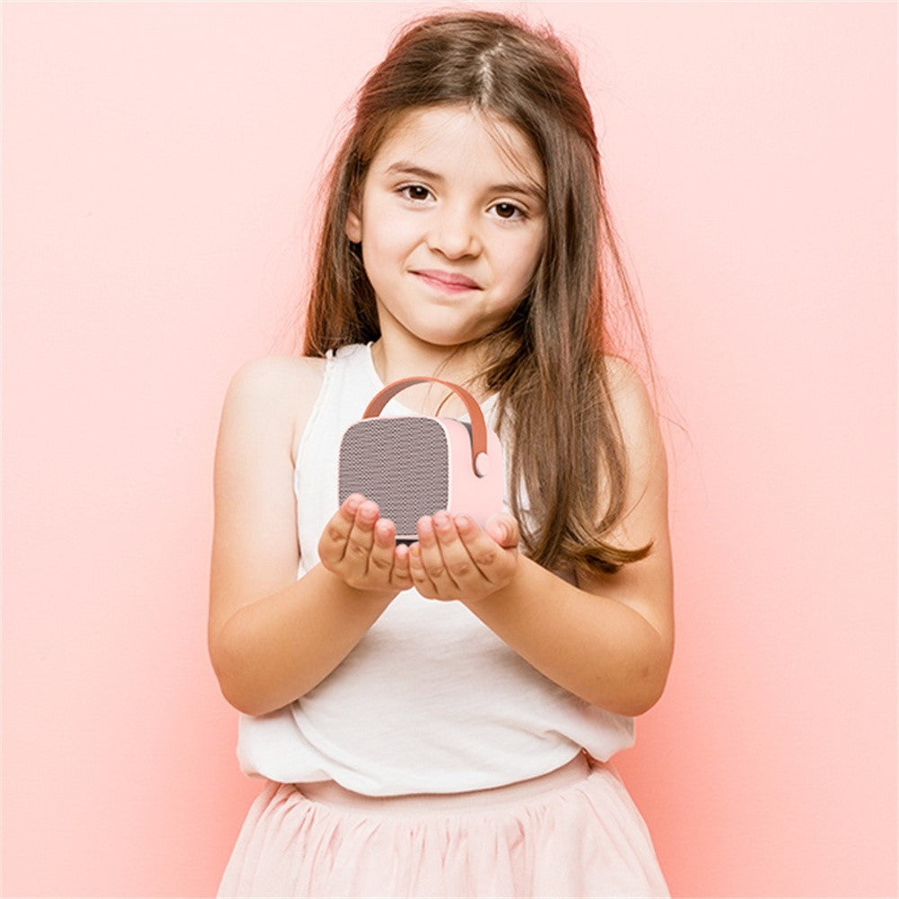 P2 Home Kids Karaoke Bluetooth-compatible Speaker Portable Loudspeaker with 2 Microphones