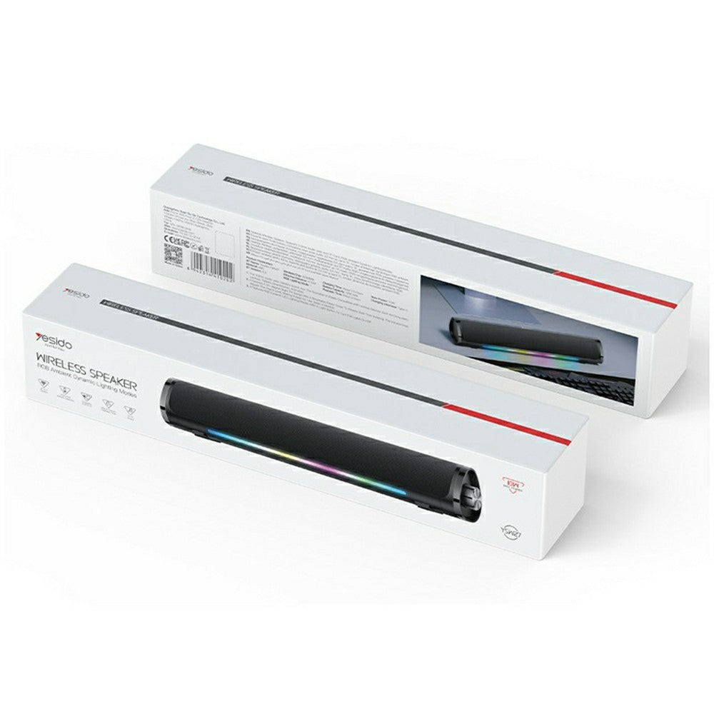 YESIDO YSW27 Wireless Speaker Audio System Sound Amplifier with Lighting for Home Entertainment