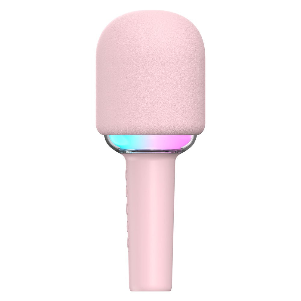M5 Integrated Bluetooth-Compatible Karaoke Speaker Microphone with RGB Light
