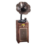 H3 Retro Gramophone Design Bluetooth-Compatible Speaker Wireless Desktop Sound Box