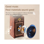 H3 Retro Gramophone Design Bluetooth-Compatible Speaker Wireless Desktop Sound Box