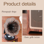 H3 Retro Gramophone Design Bluetooth-Compatible Speaker Wireless Desktop Sound Box