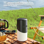 EBS-705 Trådløs Bluetooth-kompatibel Højttaler RGB Belysning Bærbar Udendørs Mini Subwoofer med Snor