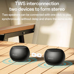 YESIDO YSW33 Bærbar TWS Bluetooth-kompatibel Højttaler Mini Trådløs Lydenhed i Aluminiumslegering