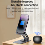 YESIDO YSW33 Bærbar TWS Bluetooth-kompatibel Højttaler Mini Trådløs Lydenhed i Aluminiumslegering
