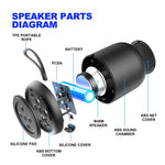 F11 Portable Speaker TWS Wireless Mini Subwoofer Outdoor Waterproof IPX4 for Home / Travel