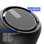 F11 Portable Speaker TWS Wireless Mini Subwoofer Outdoor Waterproof IPX4 for Home / Travel