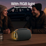 YESIDO YSW39 Multi Mode Playback Bluetooth-kompatibel Højttaler 20W Kraftfuld Lyd RGB Belysning Subwoofer