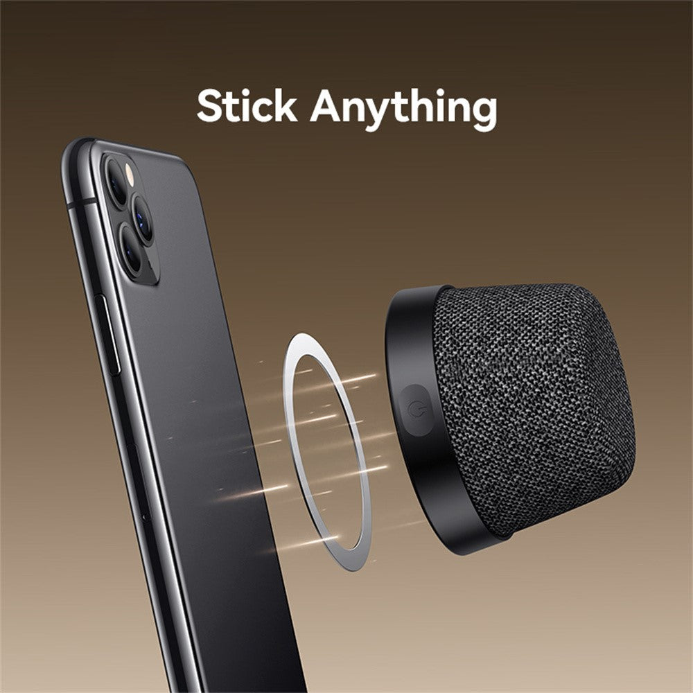 USAMS YX016 Magnetisk Minihøjttaler Bluetooth-kompatibel 5.4 Telefonholder Musikafspiller