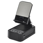 F31 Foldable 3-in-1 Bluetooth-compatible Speaker Phone Stand Emergency Rechargeable for Tablet iPhone Android