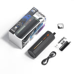WEKOME WD-12 Fanshin Portable Wireless Speaker Dual Bass Diaphragm RGB Light TWS Stereo Speaker