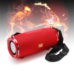 T&G TG187 Wireless Bluetooth-compatible Speaker Waterproof FM TF Stereo Subwoofer with Shoulder Strap (CE Certificated)