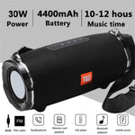 T&G TG187 Wireless Bluetooth-compatible Speaker Waterproof FM TF Stereo Subwoofer with Shoulder Strap (CE Certificated)