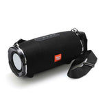 T&G TG187 Wireless Bluetooth-compatible Speaker Waterproof FM TF Stereo Subwoofer with Shoulder Strap (CE Certificated)