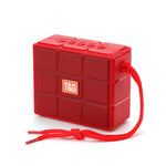T&G TG311 Portable Bluetooth-compatible Speaker TF Card U-Disk FM Outdoor Waterproof Wireless Subwoofer with LED Light (CE Certificated)