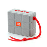 T&G TG311 Portable Bluetooth-compatible Speaker TF Card U-Disk FM Outdoor Waterproof Wireless Subwoofer with LED Light (CE Certificated)