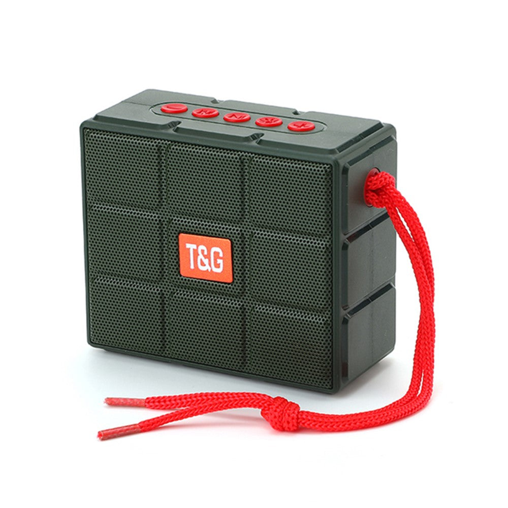 T&G TG311 Portable Bluetooth-compatible Speaker TF Card U-Disk FM Outdoor Waterproof Wireless Subwoofer with LED Light (CE Certificated)