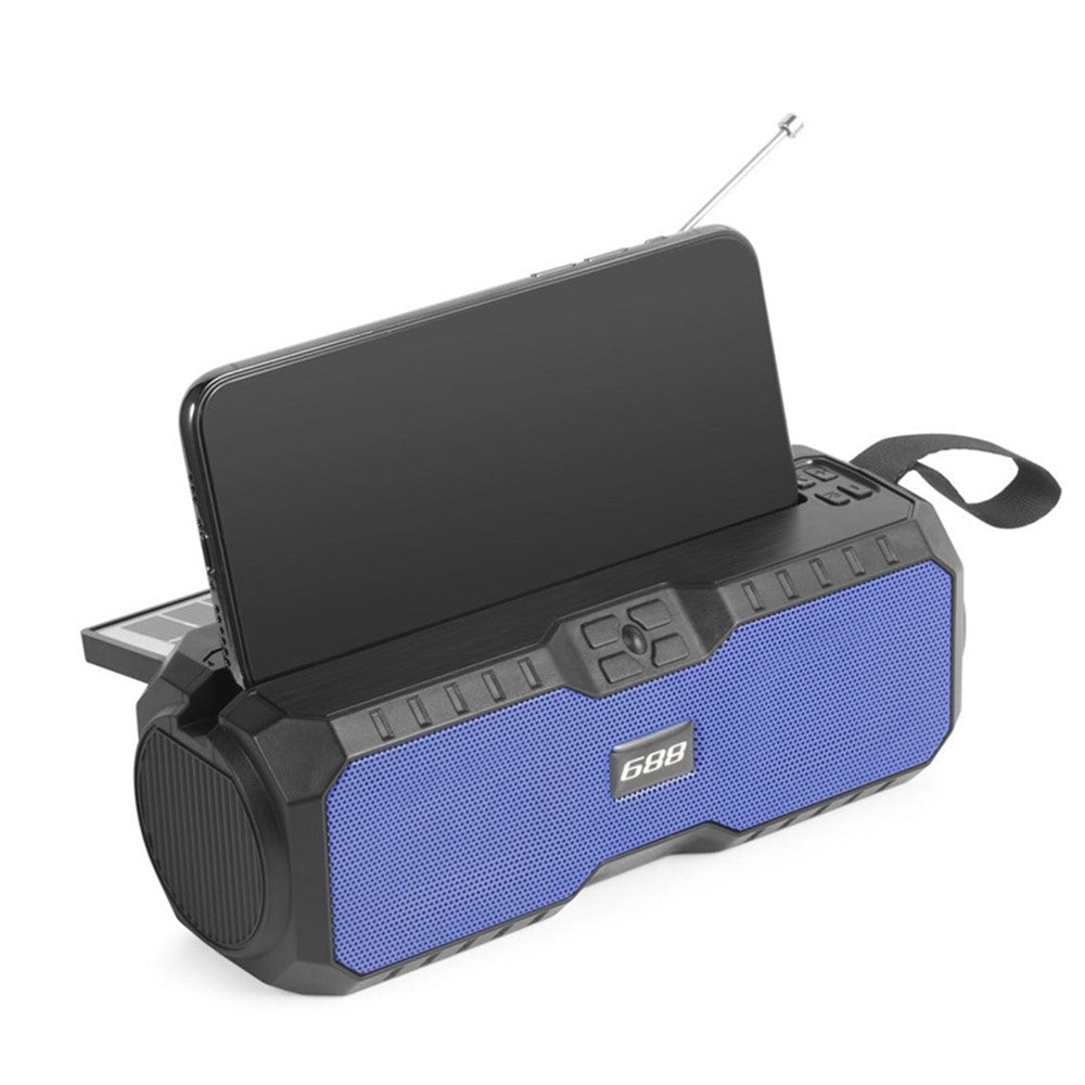 Solopladelig udendørs Bluetooth-kompatibel højttaler Radio Højttaler Subwoofer Stemmeboks