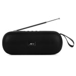 R1 FM-radio, bærbar højttaler, TWS, Bluetooth-kompatibel, baslyd-subwoofer