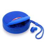 TG808 2-in-1 TWS Wireless Speaker Bluetooth-compatible Earphone Stereo Sound Subwoofer Supports Hands-free Call / TF Card Playback / FM