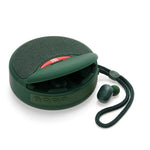 TG808 2-in-1 TWS Wireless Speaker Bluetooth-compatible Earphone Stereo Sound Subwoofer Supports Hands-free Call / TF Card Playback / FM