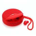 TG808 2-in-1 TWS Wireless Speaker Bluetooth-compatible Earphone Stereo Sound Subwoofer Supports Hands-free Call / TF Card Playback / FM