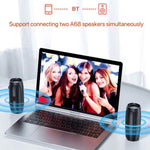 J016 Portable Outdoor Rechargeable Bluetooth-compatible Speaker Wireless Music Subwoofer Support TF Card / U-Disk Playback