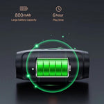 J016 Portable Outdoor Rechargeable Bluetooth-compatible Speaker Wireless Music Subwoofer Support TF Card / U-Disk Playback