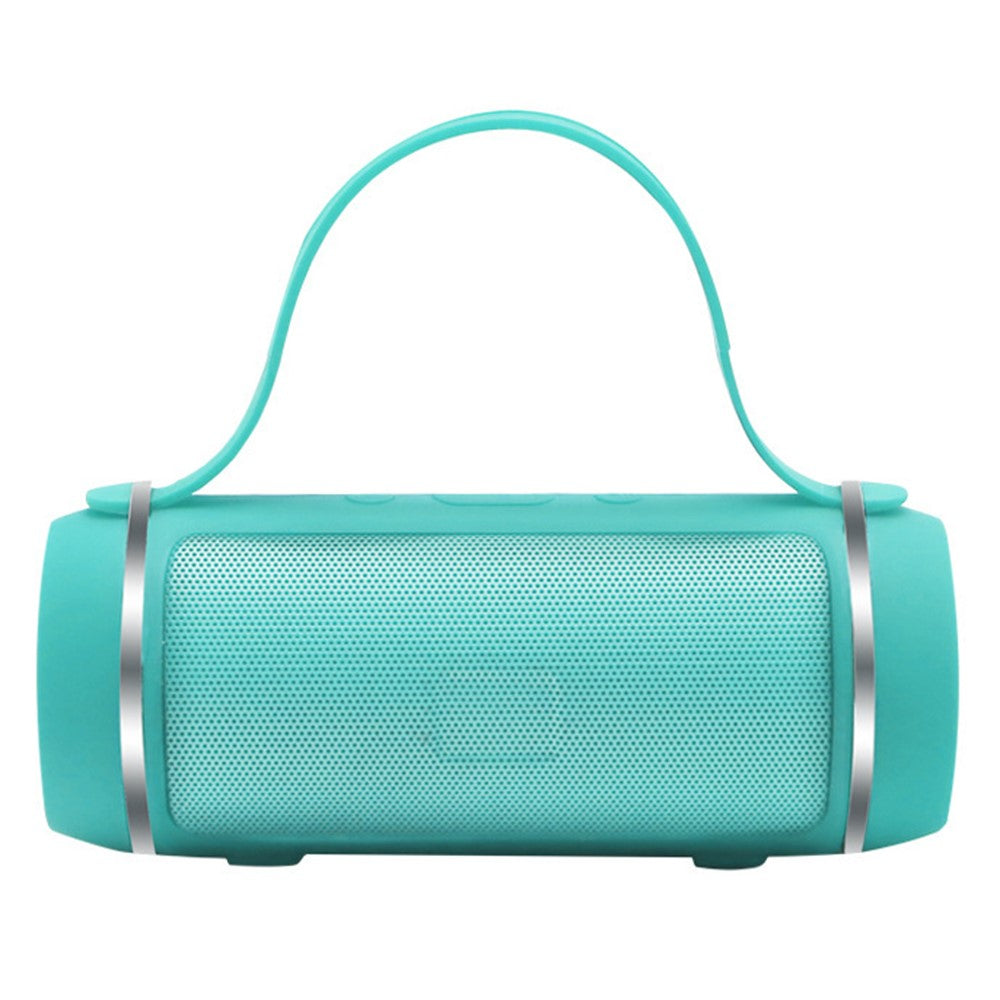 J016 Portable Outdoor Rechargeable Bluetooth-compatible Speaker Wireless Music Subwoofer Support TF Card / U-Disk Playback