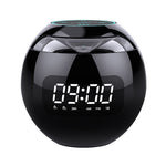 G-90Q Bærbar Trådløs Bluetooth-kompatibel Højttaler, Kugleformet Vækkeur FM-radio Smart Subwoofer (Engelsk / Sensing Version)