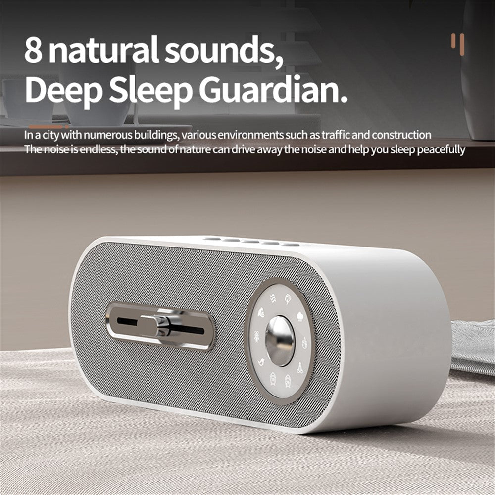 JY-78 White Noise Sleep Bluetooth-compatible Speaker Subwoofer Indoor Portable Wireless Speakers Support Memory Card, U Disk
