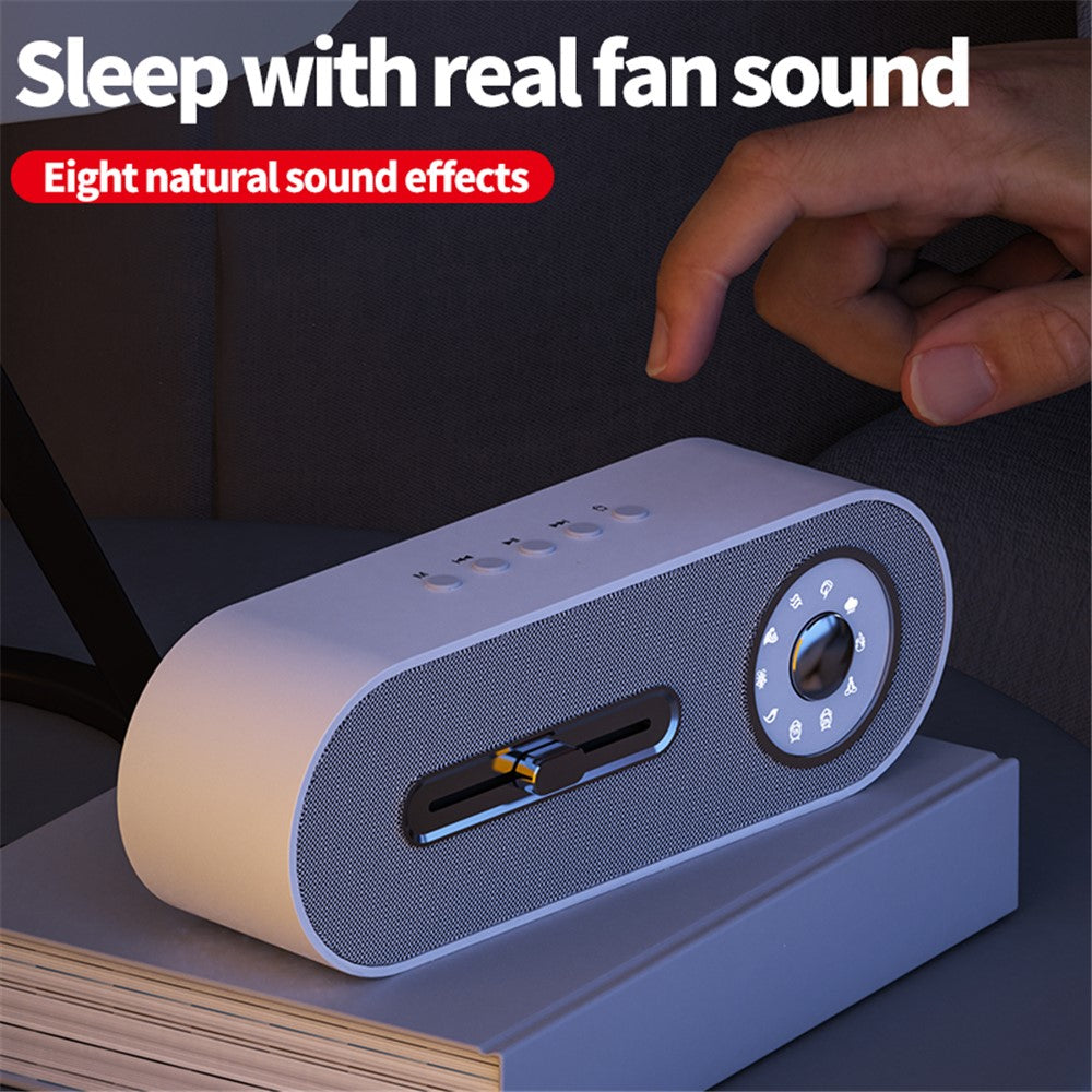 JY-78 White Noise Sleep Bluetooth-compatible Speaker Subwoofer Indoor Portable Wireless Speakers Support Memory Card, U Disk