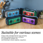 T&G TG345 Portable Rechargeable Bluetooth-compatible Speaker Outdoor Breathing Light Wireless Stereo Subwoofer