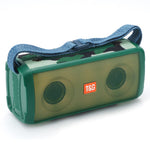 T&G TG345 Portable Rechargeable Bluetooth-compatible Speaker Outdoor Breathing Light Wireless Stereo Subwoofer