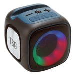 T&G TG359 Mini Rechargeable Bluetooth-compatible Speaker Portable Outdoor Wireless Stereo Subwoofer with Breathing Light