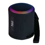 T&G TG373 LED Breathing Light Portable Bluetooth-compatible Speaker Outdoor Wireless Stereo Subwoofer
