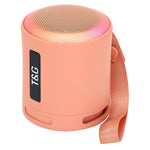 T&G TG373 LED Breathing Light Portable Bluetooth-compatible Speaker Outdoor Wireless Stereo Subwoofer
