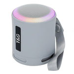 T&G TG373 LED Breathing Light Portable Bluetooth-compatible Speaker Outdoor Wireless Stereo Subwoofer