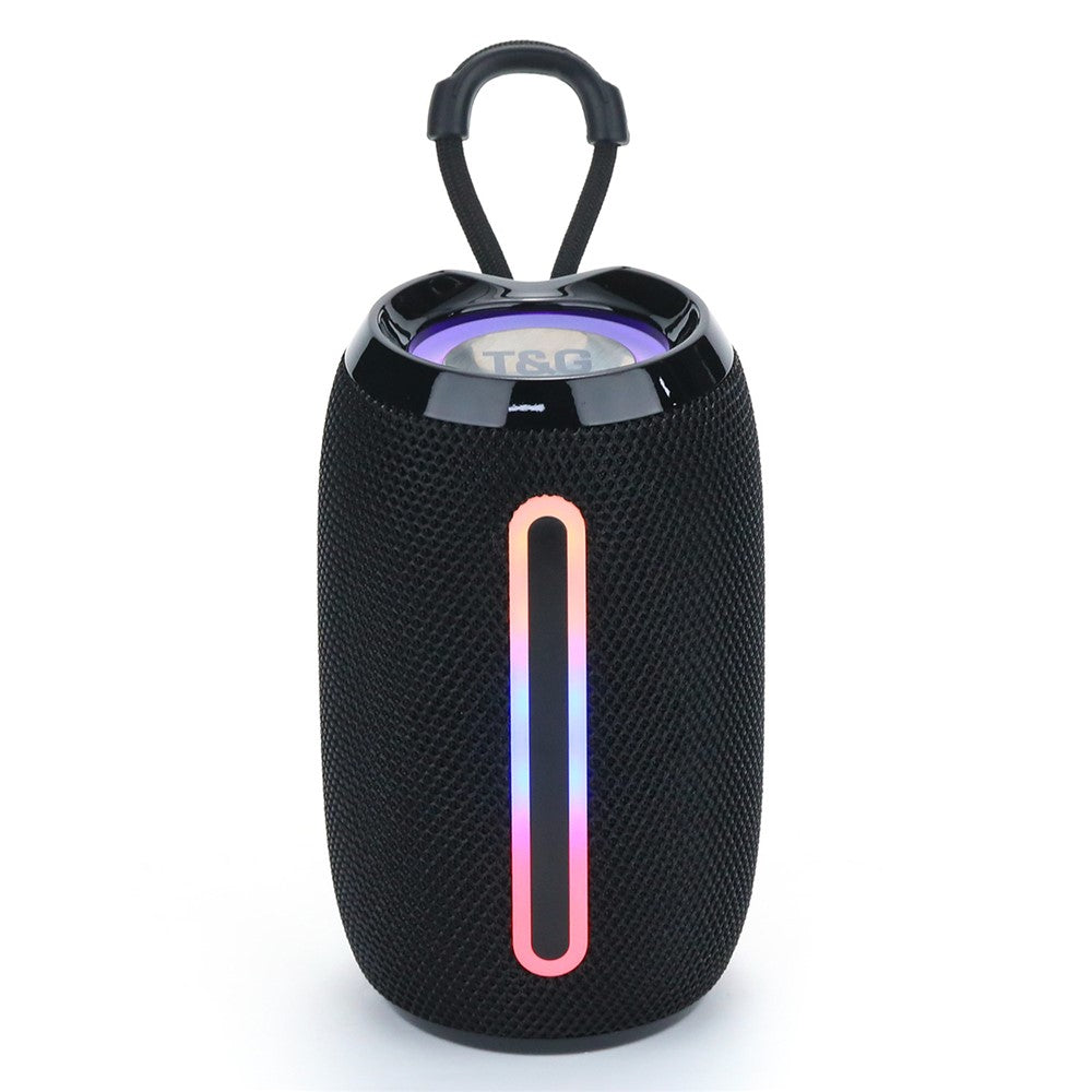 T&G TG653 TWS Bærbar Bluetooth-kompatibel Højttaler LED Lys Udendørs Trådløs Stereo Subwoofer